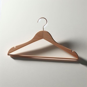 ไม้แขวนเสื้อสูทไม้โลโก้ทันสมัยสำหรับการแสดงพรีเมี่ยม - Product Image 2