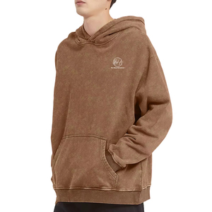 Nouveauté Vente Chaude Sweat-shirts à Lavage Acide pour Hommes Vente en Gros Prix Raisonnable Conception Personnalisée Sweat-shirts à Lavage Acide pour Hommes - Product Image 4