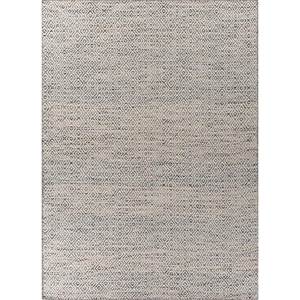 พรมขนสัตว์และวิสโคสสีน้ำเงินแบบทอเรียบ ลายเรขาคณิต สำหรับใช้ในบ้าน-ADWV-13047 - Product Image 1