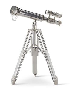 Telescopio de Metal de Diseño con Forma Tradicional, Ideal para Uso Decorativo en Bibliotecas, Estudios u Oficinas - Product Image 2