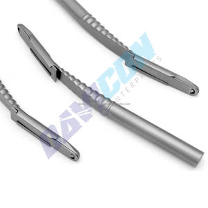 BONE SCRAPER HAND HELD CURVED WITH BLADE - Product Image 5