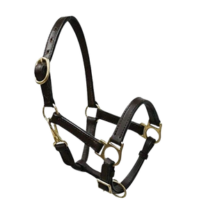 Meilleure vente au prix de gros, équitation durable de qualité supérieure, cuir véritable, licou de luxe, couleur personnalisée, logo AL RAHMAN TACKS - Product Image 5