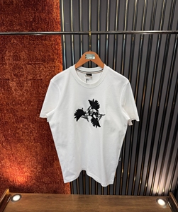 เสื้อยืดคอกลมแขนสั้นผ้าฝ้ายเนื้อแน่น 300 กรัม สำหรับผู้ชายไซส์ใหญ่ ไม่เป็นขุย ไม่ยับ ระบายอากาศได้ดี สไตล์ลำลอง - Product Image 5