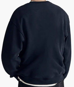 Sudadera de Manga Larga 100% Algodón para Hombre, Antiarrugas, Corte Regular, Otoño Invierno, Cálida, Informal, Ropa de Calle - Product Image 2