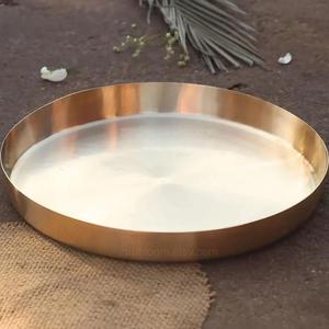 Ensemble de cuisine en laiton ensemble de dîner Kansa pour la maison hôtel vaisselle de table utiliser dernier ensemble de dîner en laiton bol et cuillère différents et vaisselle - Product Image 6