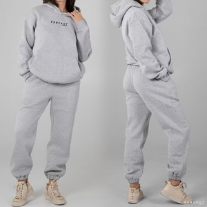 Conjuntos de Mujer de Alta Calidad, Ropa Casual, Conjunto de Sudadera con Capucha, Chándal con Logotipo Personalizado, Pantalones Deportivos, Sudadera con Diseño Bordado - Product Image 5