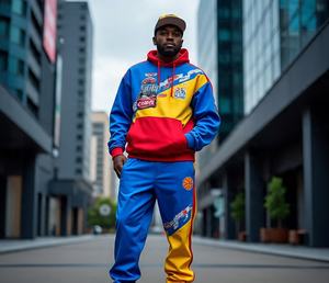 Conjunto de chándal cortavientos de nailon personalizado Fabricante de 2 piezas OEM Chándal cortavientos impermeable Traje de jogging de nailon personalizado - Product Image 2