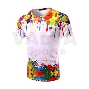 T-shirt d'été écologique à séchage rapide imprimé en soie aux couleurs personnalisables Marque VALVA SPORTS - Product Image 5