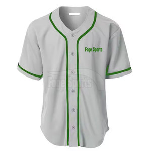 Customized Logo <b>Light</b> Weight Baseball Uniform Oversized <b>Cheap</b> Price Baseball Uniform For Unisex - Product Image 2