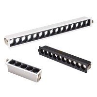 Lumière magnétique ultra mince de calandre de voie de 220V pour des lumières LED de plafond et de mur intégrées par surface