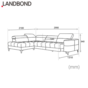 Divano Letto Multifunzione di Lusso in Tessuto Grigio, Moderno a Forma di L, Elettrico, per Soggiorno di Villa - Product Image 2