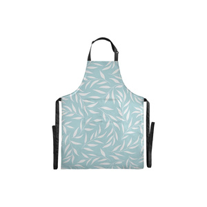 Prix de gros Dernière conception de tablier de cuisine unisexe imprimé personnalisé pur coton Ensemble de tablier de cuisine - Product Image 3