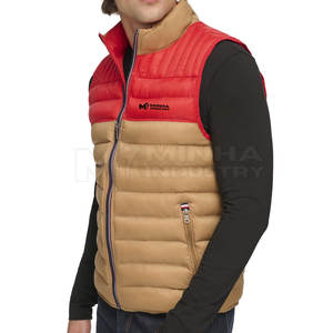 Venta al por mayor de ropa de moda Hombres Puffer Chaleco de invierno Personalizado Usted Propio Diseño Hombres Puffer Chaleco de invierno - Product Image 2