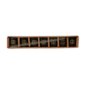 Organizador de Velas de Cerámica Hecho a Mano con Diseño de Árbol en Tono Dorado, de Alta Calidad, para Decoración Navideña del Hogar y Hechizos - Product Image 2