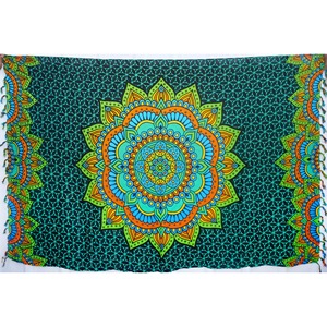 Hawaiian Sarong Mandala Print 100% Rayón Venta al por mayor personalizado Bali Fabricante Ropa de playa Cubrir hasta el 2017 - Product Image 1