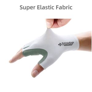 Guantes de Carreras de Medio Dedo de Alta Calidad, Hechos a Medida, Resistentes al Viento, para Motocross, de Cuero Sintético - Product Image 4