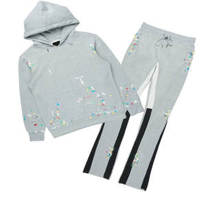 Ensemble de survêtement de jogging pour homme, vêtements de sport, tenue d'entraînement, course à pied, fitness, salle de sport, tenue décontractée, douce et confortable - Product Image 2