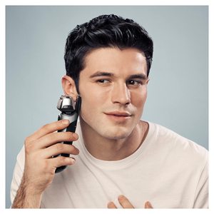 Afeitadora Eléctrica para Hombre con Recortador de Barba de Precisión, Cabezal de Repuesto con Doble Cuchilla - Product Image 1