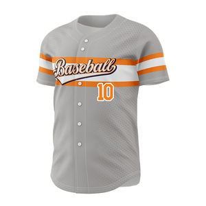 Maillot de baseball pour homme de qualité supérieure, 100% coton, sergé, imprimé sur mesure, noir, coupe ample avec nom et numéro - Product Image 5