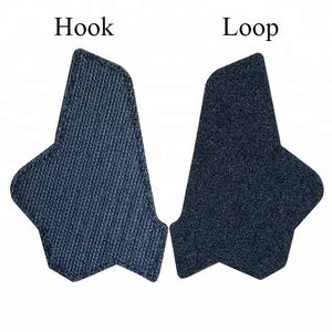 Patchs en caoutchouc PVC 3D personnalisés avec fermeture auto-agrippante, formes de fleurs et de rectangles pour vêtements et chapeaux - Product Image 5