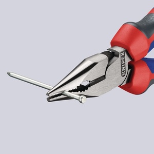 KNIPEX 145 mm <b>Polished</b> <b>Black</b> Atramentized Combination Pliers Multifunctional MulticompONENT Grips - Product Image 5