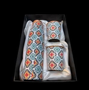 Ensemble bouteille et verre en cuivre 100% cuivre pur - Product Image 4