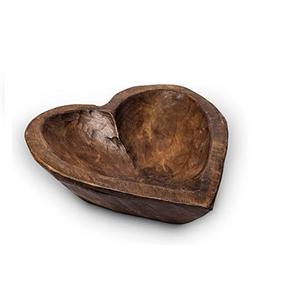 Antique <b>Wooden</b> <b>Bowls</b> Heart shape Design Natural Soap <b>Bowl</b> Indoor Decoration Dinning Table Design <b>Fruits</b> <b>Bowls</b> - Product Image 4