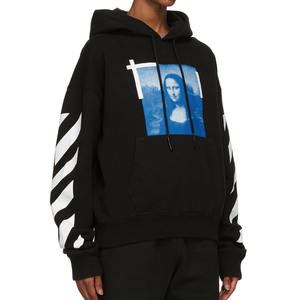 Sweat à capuche pour homme de haute qualité, sweat à capuche ample pour homme avec impression de logo personnalisée, sweat à capuche d'automne pour homme - Product Image 2