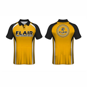 Gran oferta de algodón 100% para hombre, camiseta Polo personalizada de buena calidad, Color sólido, estilo informal, patrón, 180g, tela, peso frontal - Product Image 4