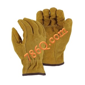 ถุงมือสำหรับผู้ชายถุงมือขับรถสีขาวมีโลโก้ตามสั่ง - Product Image 1