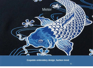 เสื้อฮู้ดปักลายสำหรับผู้ชายผู้หญิงเสื้อมีฮู้ดสไตล์ฮาราจูกุเสื้อสเวตเชิ้ตคอกลมสไตล์ญี่ปุ่นเสื้อสวมหัวผ้าฟลีซแบบลำลองเสื้อสวมหัวผ้าคอตตอนใส่ได้ทั้งชายและหญิง - Product Image 4