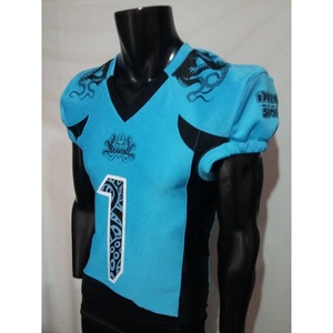 2024 uniformes profesionales de fútbol americano de lujo para jóvenes de alta calidad coloridas camisetas impresas Digitales/Tops precio barato - Product Image 3