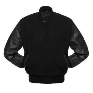 "Veste universitaire en cuir de laine pour hommes, élégante et confortable-de haute qualité, durable et parfaite pour une tenue décontractée" - Product Image 2