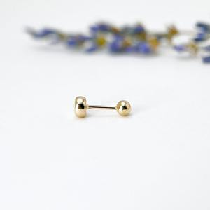 Pendientes de tuerca clásicos, joyería para mujer, joyería de estilo bohemio de Plata de Ley 925, pendientes hechos a mano, regalo para esposa - Product Image 4