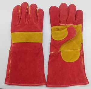 Gants de sécurité en cuir XL les plus vendus pour le travail des mécaniciens Gants de soudage étanches à double paume avec fonction anti-coupure - Product Image 2