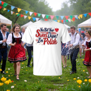 Maglietta a maniche lunghe con motivo artistico popolare polacco, girocollo unisex per adulti, con grafica a tema patrimonio dell'Europa orientale - Product Image 2