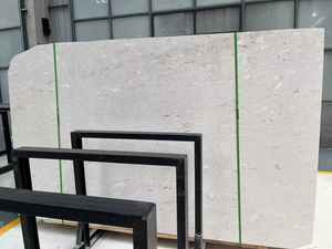 Piedra caliza natural <span class=keywords><strong>Luna</strong></span> Beige Mármol Losa grande Moonlight Crema Beige Mármol para revestimiento de paredes interiores y exteriores y piso - Product Image 5