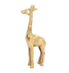 Sculpture décorative de table de danse pour fille faite à la main en aluminium moulé fini or avec logo personnalisé vente sur mesure - Product Image 2