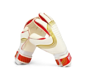 Nouveaux gants de gardien de but Protection des doigts pour enfants adultes Gants d'entraînement de football en plein air en cuir lisse épais toutes saisons - Product Image 3