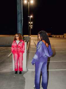 Appliques brodées personnalisées avec strass, broderie usée, patch brodé, sweat-shirts à fermeture éclair unis, vestes de sport pour hommes, survêtements pour hommes - Product Image 3