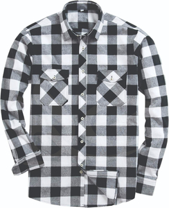 Men's <b>Shirts</b> Classic Flannel <b>Shirt</b> Autumn Button Regular Fit Long Sleeve Stylish & Comfortable for Casual or Smart Looks - Product Image 1