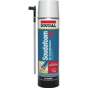 Soudal 2K Door Frame Foam 400ml B2 Green with Disposable Gloves Bath & Toilet Supplies by SOUDAFOAM - Product Image 1