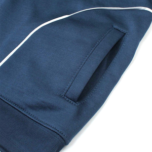 2024 nouveauté confortable polaire blanc survêtement hommes Baggy coupe-vent fermeture éclair survêtement unisexe - Product Image 4