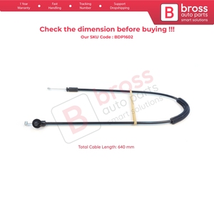 BDP1602 Side <b>Sliding</b> Door Lock Release Cable for Kangoo MK1 KC Express FC Kubistar X76 8200182961 - Product Image 6