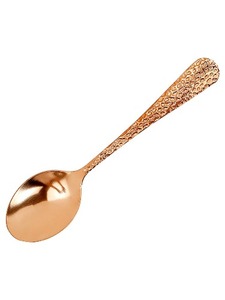 Copper Hammered 4pcs Cutlery <b>Set</b> - Product Image 4