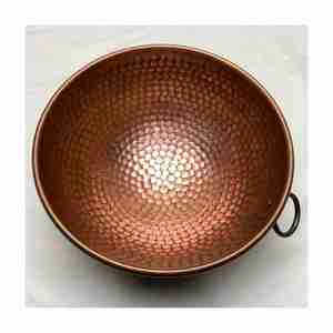 Cuenco de recipiente de cobre de alta calidad, cuenco de metal más vendido, fabricante y exportador en línea para acampar - Product Image 2