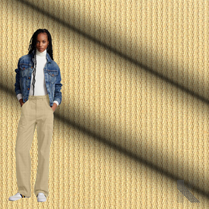 100% Premium Poplin Cotton Fabric Soft Durable & Breathable Lightweight <b>Washed</b> Yarn Dyed for Garments Pillow Dress Costumes Suit - Product Image 4