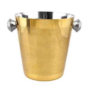 Seau à glace en acier inoxydable plaqué or PVD - Product Image 1