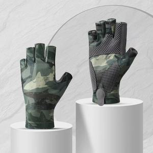 Gants de pêche sublimés personnalisés Gants de sport d'extérieur résistants aux rayures Gants de pêche à vendre - Product Image 1