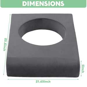 Usine de fabrication d'oreillers pour lifting des fesses après chirurgie |   Coussin de matelas et coussin de soutien pour les fesses OEM/ODM avec soutien dorsal |   Vente en gros - Product Image 5